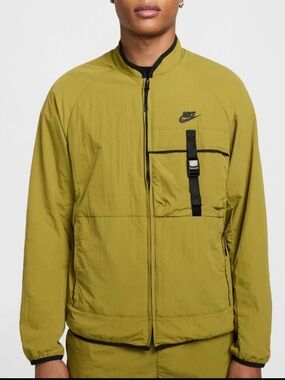 NWT Nike Tech Woven Jacket-Pacific Moss